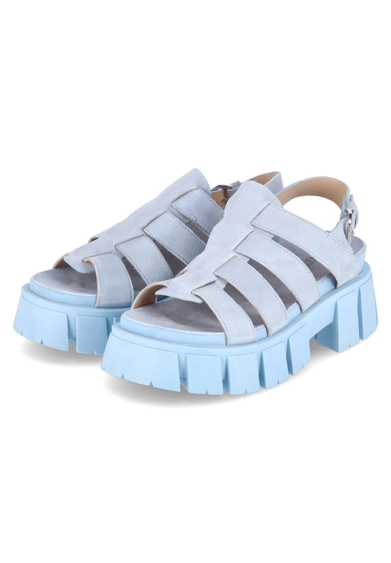 MJUS ESAGERATA - Plateausandalette - Blau 4 MJUS ESAGERATA - Plateausandalette - Blau – Bild 2
