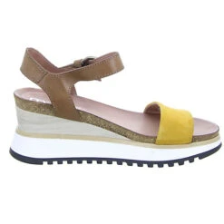 MJUS Damen Sandalette 912006 Keilsandaletten - Gelb -Mjus 10852356 05