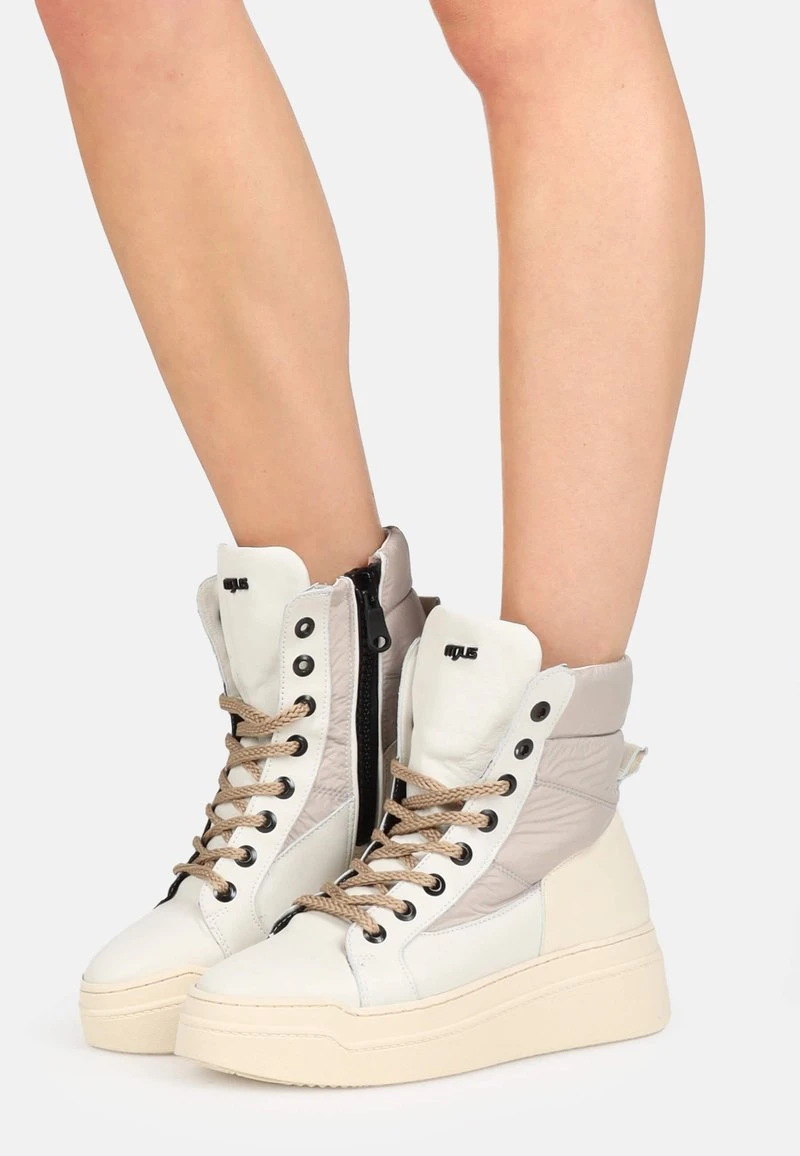 MJUS - Plateaustiefelette - Panna 3 MJUS - Plateaustiefelette - Panna