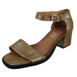 MJUS Damen Leder Sandale Reggie Sella Bronze M09001-0501-6890 Klassische Sandalen - Braun
