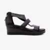 MJUS Keilsandalette - Black -Mjus 1bb9e6ba62c34e47b2ee5d47cd51025e