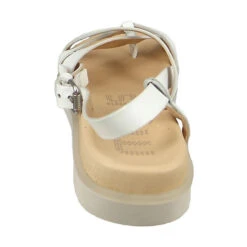 MJUS Damen Sandalen Ketta P07007-0201-6105 Weiß Ghiaccio Leder Klassische Sandalen - Weiß 12 MJUS Damen Sandalen Ketta P07007-0201-6105 Weiß Ghiaccio Leder Klassische Sandalen - Weiß -Mjus 20536050 04