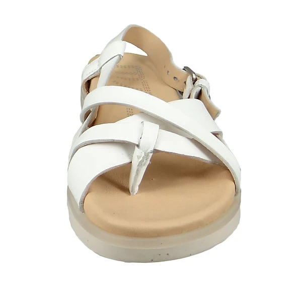 MJUS Damen Sandalen Ketta P07007-0201-6105 Weiß Ghiaccio Leder Klassische Sandalen - Weiß 8 MJUS Damen Sandalen Ketta P07007-0201-6105 Weiß Ghiaccio Leder Klassische Sandalen - Weiß – Bild 6