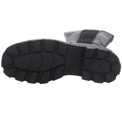 MJUS Lateral Chelsea Boots Glattleder Uni Schnürstiefel - Schwarz -Mjus 21640559 03