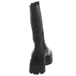 MJUS Lateral Chelsea Boots Glattleder Uni Schnürstiefel - Schwarz -Mjus 21640559 09