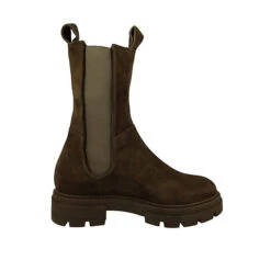 MJUS Damen Elegante Stiefelette 9943 Beatrix M79203-0301-6942 Braun Mud Leder Ankle Boots - Braun -Mjus 22358996 04