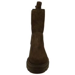 MJUS Damen Elegante Stiefelette 9943 Beatrix M79203-0301-6942 Braun Mud Leder Ankle Boots - Braun -Mjus 22358996 05