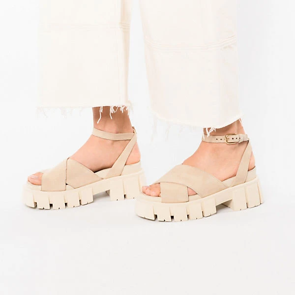 MJUS Klassische Sandalen - Beige 4 MJUS Klassische Sandalen - Beige – Bild 2