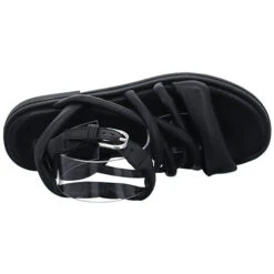 MJUS Damen Riemchensandalen Twwt Sandale Fußbett Bequem Freizeit Glattleder Uni Riemchensandalen - Schwarz 16 MJUS Damen Riemchensandalen Twwt Sandale Fußbett Bequem Freizeit Glattleder Uni Riemchensandalen - Schwarz -Mjus 24539034 06