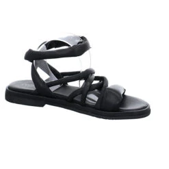 MJUS Damen Riemchensandalen Twwt Sandale Fußbett Bequem Freizeit Glattleder Uni Riemchensandalen - Schwarz 17 MJUS Damen Riemchensandalen Twwt Sandale Fußbett Bequem Freizeit Glattleder Uni Riemchensandalen - Schwarz -Mjus 24539034 07