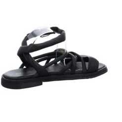 MJUS Damen Riemchensandalen Twwt Sandale Fußbett Bequem Freizeit Glattleder Uni Riemchensandalen - Schwarz 18 MJUS Damen Riemchensandalen Twwt Sandale Fußbett Bequem Freizeit Glattleder Uni Riemchensandalen - Schwarz -Mjus 24539034 08
