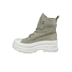 MJUS Damen Low Sneaker Beau High Top P55201-0101 Grau 6368 Canapa Leder Sneakers Low - Grau -Mjus 25684535 03