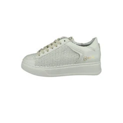 MJUS Damen Low Sneaker Tech Low Top P56106-0101 Weiß 6105 Ghiaccio Leder Und Textil Sneakers Low - Weiß -Mjus 25684538 03