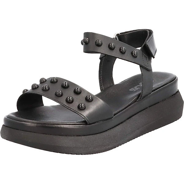 MJUS Nietensandale Klassische Sandalen - Schwarz 3 MJUS Nietensandale Klassische Sandalen - Schwarz