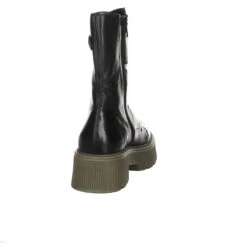 MJUS Biker Boots Zierreißverschluss Glattleder Uni Biker Boots - Schwarz -Mjus 26626306 04