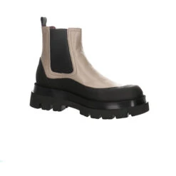 MJUS Damen Sportliche Stiefelette 8376+8329 Juppy P70203-0101 Schwarz 1 Nero Opale Leder Ankle Boots - Beige/schwarz -Mjus 26627056 06