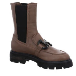 MJUS Damen Stiefeletten Schuhe Chelsea Boots Elegant Freizeit Schmuckelemente Glattleder Uni Plateau-Stiefeletten - Braun 17 MJUS Damen Stiefeletten Schuhe Chelsea Boots Elegant Freizeit Schmuckelemente Glattleder Uni Plateau-Stiefeletten - Braun -Mjus 26742912 06