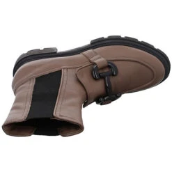 MJUS Damen Stiefeletten Schuhe Chelsea Boots Elegant Freizeit Schmuckelemente Glattleder Uni Plateau-Stiefeletten - Braun 19 MJUS Damen Stiefeletten Schuhe Chelsea Boots Elegant Freizeit Schmuckelemente Glattleder Uni Plateau-Stiefeletten - Braun -Mjus 26742912 08