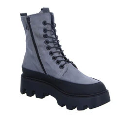 MJUS Damen Stiefelette P42219 Plateau-Stiefeletten - Grau -Mjus 26838629 06