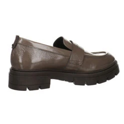 MJUS Damen Slipper Schuhe Slipper Freizeit Elegant Slip-Ons Lackleder Uni Klassische Slipper - Beige -Mjus 27036420 05