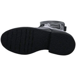 MJUS Schnürboots Leder-/Textilkombination Uni Schnürstiefel - Schwarz -Mjus 27068252 09