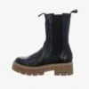 MJUS CHELSEA - Plateaustiefel - Schwarz Dunkel -Mjus 37d7eebdf6544f218be9fc3dc16391a6