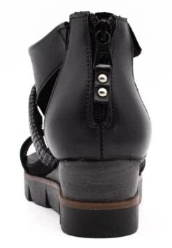 MJUS Keilsandalette - Black -Mjus 4d7d0d62b55b464c8edc5c20a2f8fb6e