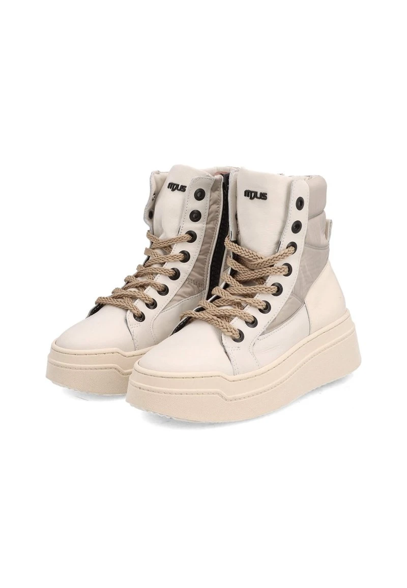 MJUS - Plateaustiefelette - Panna 5 MJUS - Plateaustiefelette - Panna – Bild 3