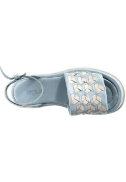 MJUS Plateausandalette - Blau Kombi -Mjus 712cf4fee9b043e5bda9c95404efc15b