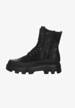 MJUS Schnürstiefel - Schwarz Dunkel