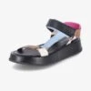 MJUS Riemensandalette - Schwarz Bunt 2 MJUS Riemensandalette - Schwarz Bunt -Mjus 92f85185058c46e792a0d54e2f417f46