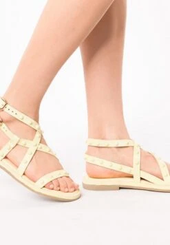 MJUS RIEMCHEN - Riemensandalette - Gelb