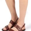 MJUS Riemensandalette - Dark Red -Mjus e0ef49406b7645bc8c1b5f518b3eedf8