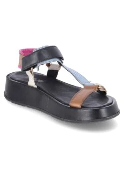 MJUS Riemensandalette - Schwarz Bunt -Mjus ec89fc6324554c469c9b6af8db5a632c